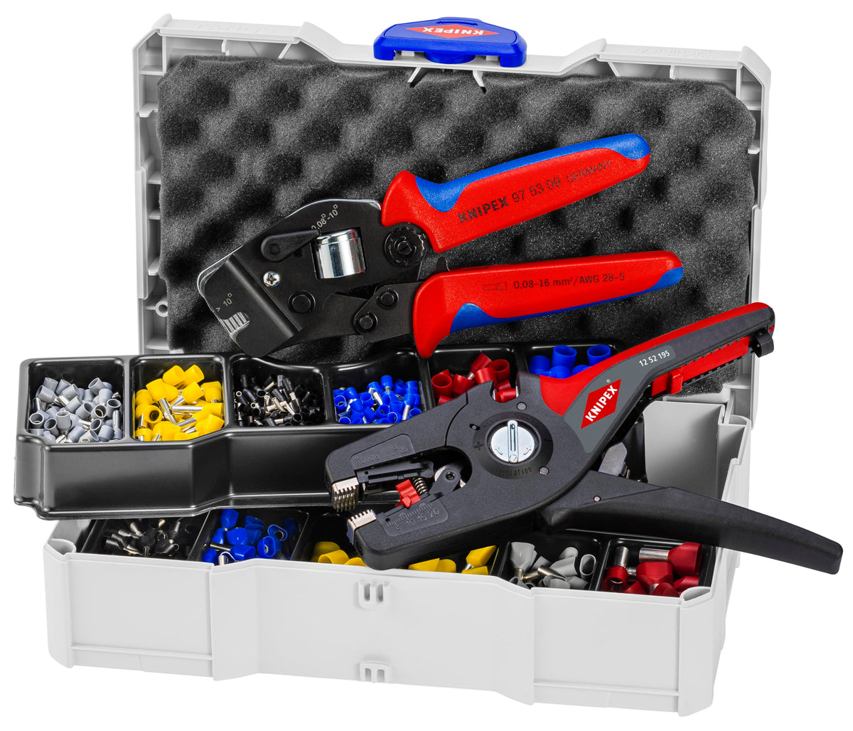 KNIPEX Tools 97 90 15 Crimp Assortments, 6-3/4"