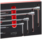 KS Tools 713.5018 9 Module Allen Key Set with T-Handle