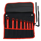 Wiha Insulated Box Wrench Set, 10 to 19mm, 8pc
