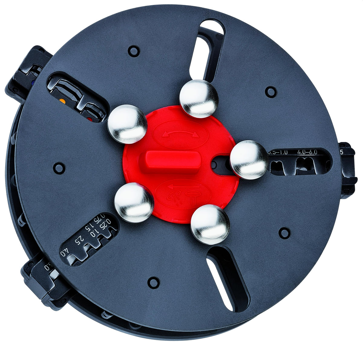 Knipex Tools 97 33 01 MultiCrimp Pliers and Quick Changer Magazine with 3-Interchangeable Crimping Dies