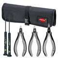 Knipex Tools 9K 00 80 11 US Electronic Pliers Screwdrivers Tool Set (5 Piece)