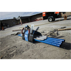 MARSHALLTOWN Concrete Finshers Bull Float Kit, Round End, 1 3/4 Inch MARSHALLTOWN Handles, RotaLeveler, Made In The USA, BFKIT1