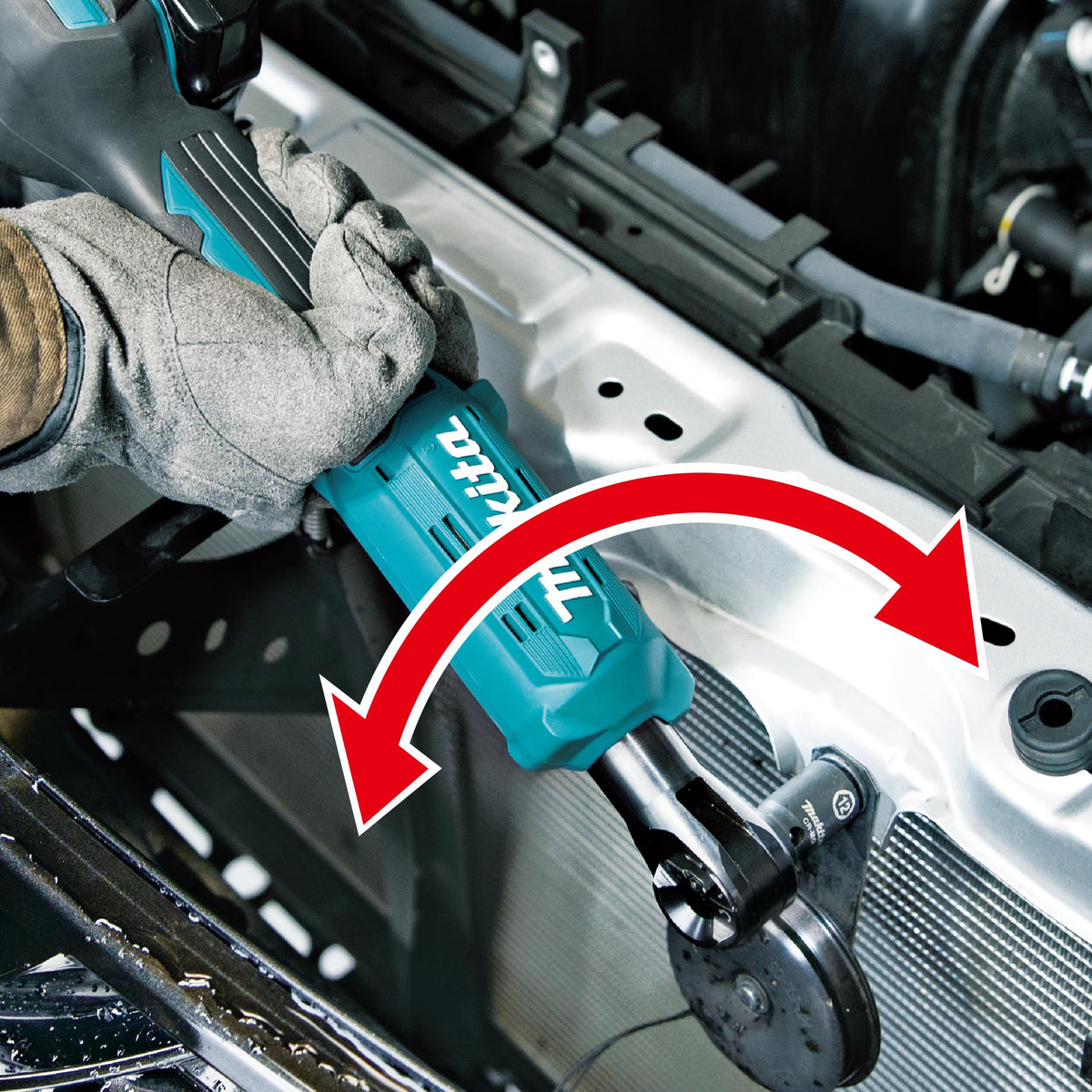 Makita WR180DZ Rechargeable Ratchet Wrench, 18 V, Battery and Charger Sold Separately