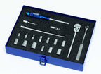 Williams WSM-19HFTB 19-Piece 1/4-Inch Drive Socket and Drive Tool Set with Toolbox