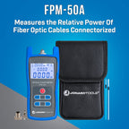 Jonard Tools TK-185 FTTH Prep Kit w/Power Meter, Fiber Cleaver, VFL, and More