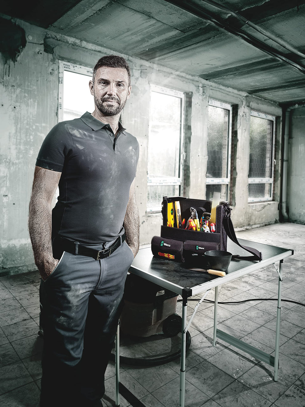 Wera 2go E 1 Tool set for electricians, 73 pieces