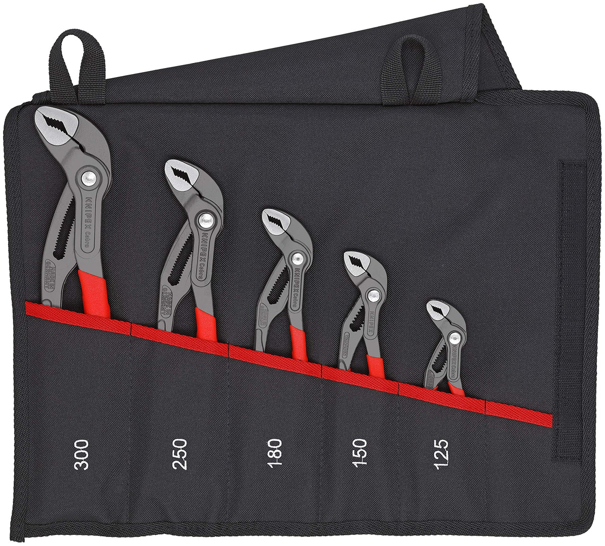 KNIPEX 3 Piece Pliers Wrench Set (6, 7, 10) + 5 Piece Pliers Cobra Set